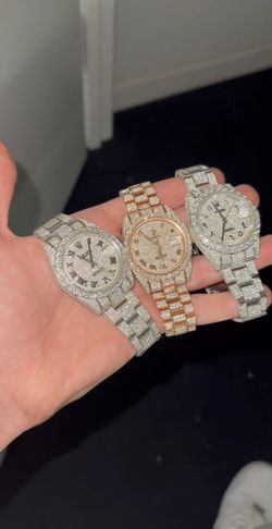 VVS moissanite Rolex