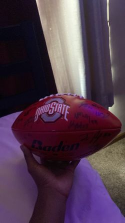 Signed football