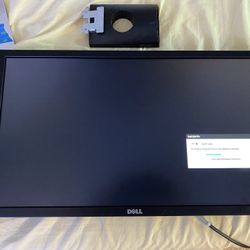 Dell E2417Hb 24” Monitor* 100% functional BUT NEEDS NEW BASE OR MOUNT. & power plug tested! 