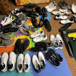 Golf Shoes, GR888 condition, both men’s and women’s, respond and tell me your size and I will send you photos of the ones that will fit. $49 each majo