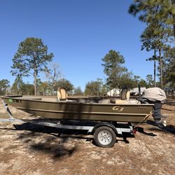 2024 G3 1442 With New Yamaha Outboard And Trailer