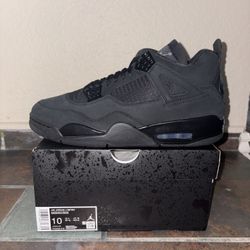Jordan 4 Retro “Black Cat (2025)” Size 10