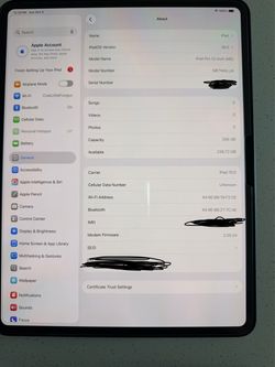 M5 iPad Pro 13-inch Cellular 256GB