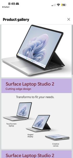 Microsoft Surface Laptop Studio i7 / 16GB / 512GB – MINT – BOX – MUST SELL TODAY 🔥