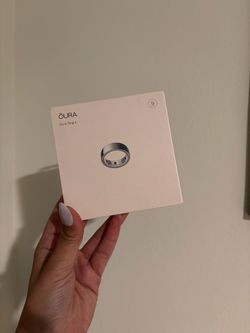 Oura Ring 4 Silver Size 9