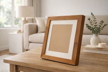Natural Wood Picture Frame – Great Quality!