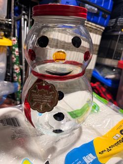 Winter Sweets Snowman Cookie Jar