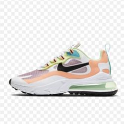 Nike Air Max 270 React Light Arctic Pink Running Sneakers Women 8.5