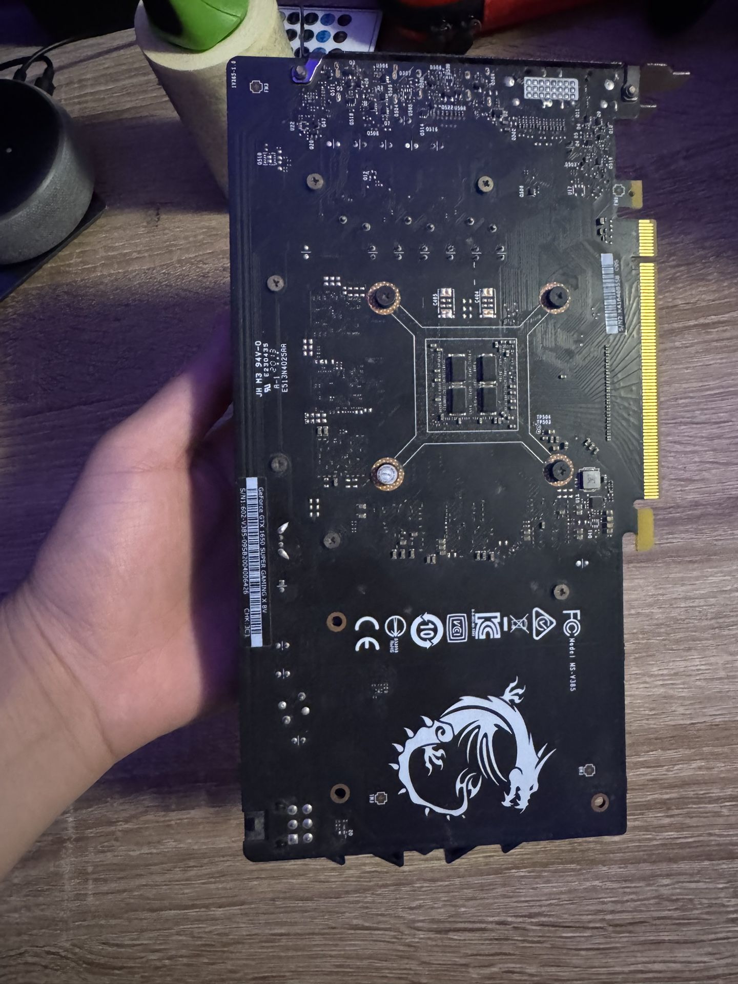 MSI GeForce GTX 1650 4GB GDDR6 Graphics Card