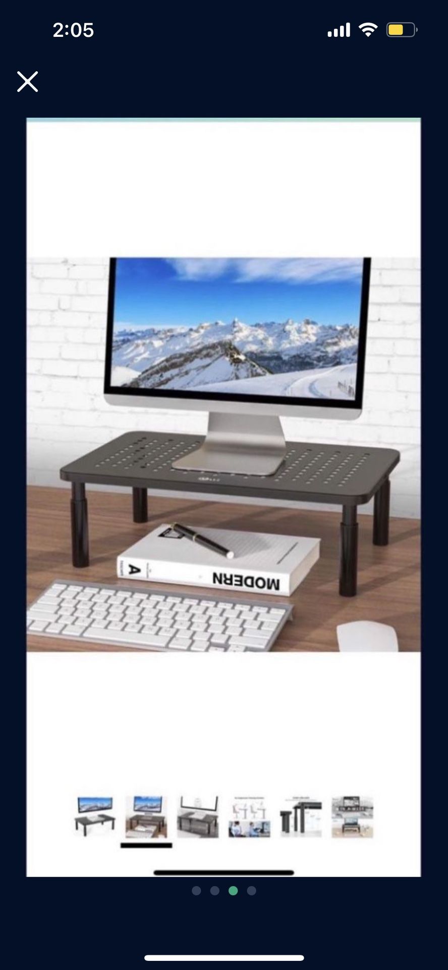 Monitor Stand Brand New Have 10 Boxes With 22 In Each Box Available $25 Per Box Price Is Firm