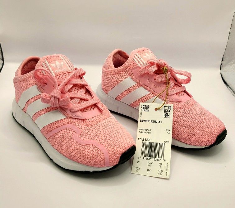 Adidas Originals Girls Size Sneakers Swift Run X Pink Unisex New