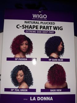 Teal Green Curly Wig