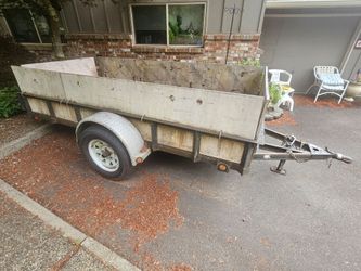 2006 5x10 PJ Tilt Deck Utility Trailer