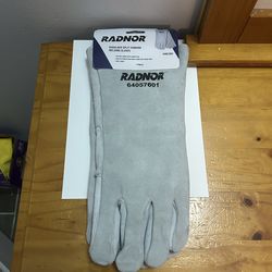 Large welding gloves