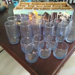 Anchor Hocking Sapphire Blue 18 Pc. Beverage Set