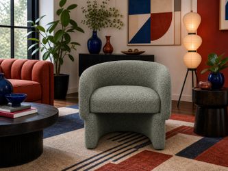 Joybird Mya Chair (Bubbly Cucumber)