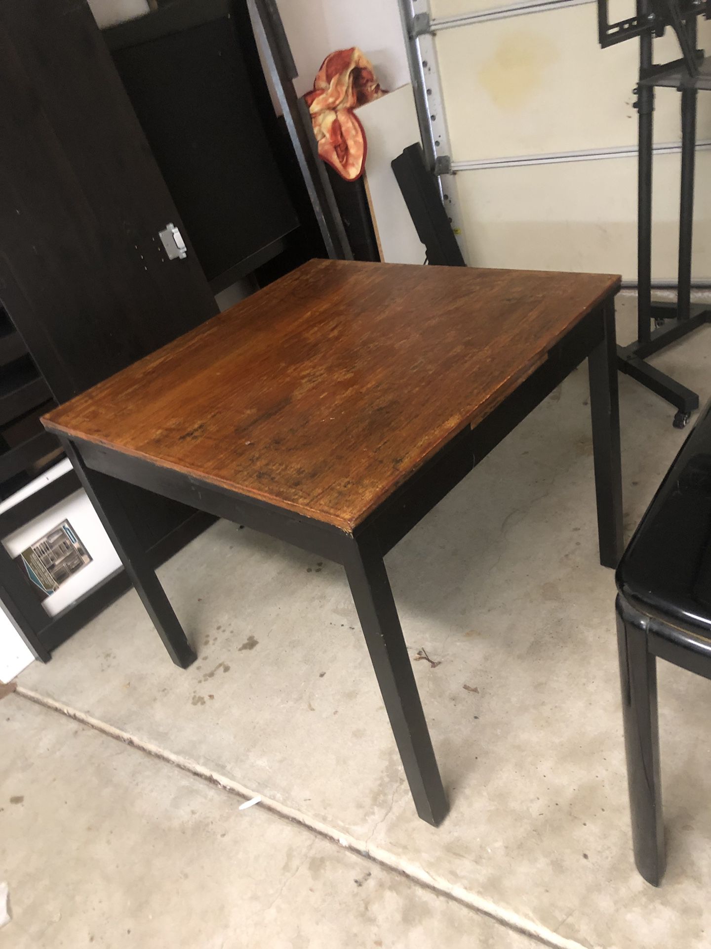 Small Expandable Wooden Kitchen Table