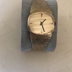 Vtg Longines From The 70s Hand Wind Gold Plated Very Good Condition Works Perfect 