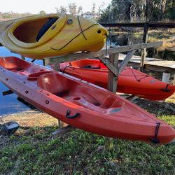 Two Kayaks For Sale- Adult And Youth