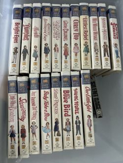 Shirley Temple - Complete set of 19 “SEALED” original VHS