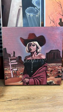 Original Oil Painting on Canvas 12”x12”