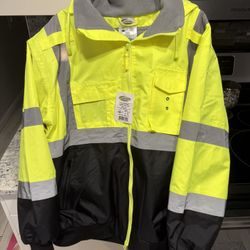 High-Vis Bomber Jacket