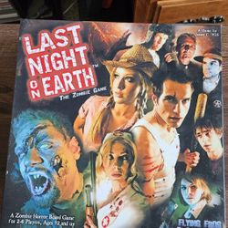 Last Night On Earth Board Game