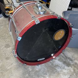 Tama Bass Drum With Case 