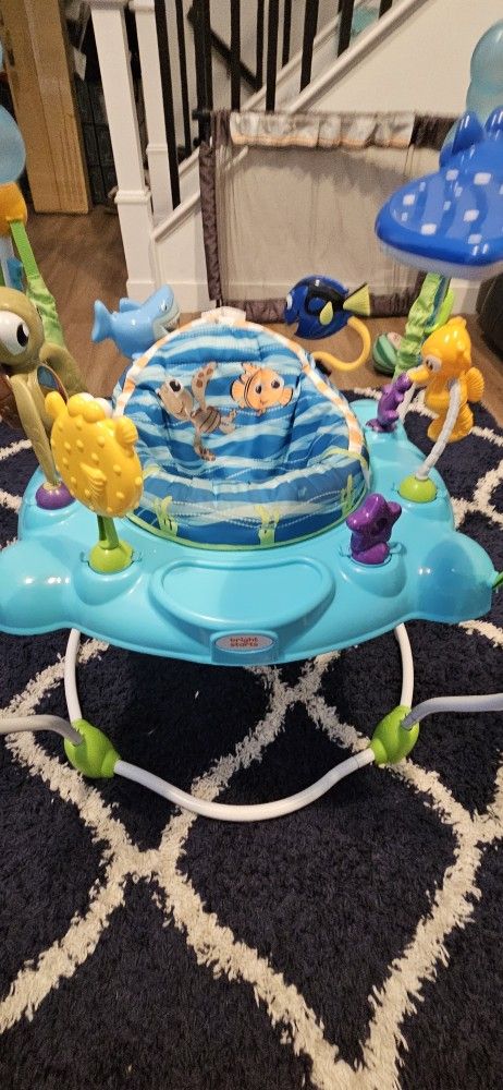 Disney Baby Finding Nemo Sea Of Activities Jumper