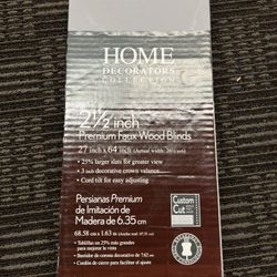 Premium Faux Wood Blinds