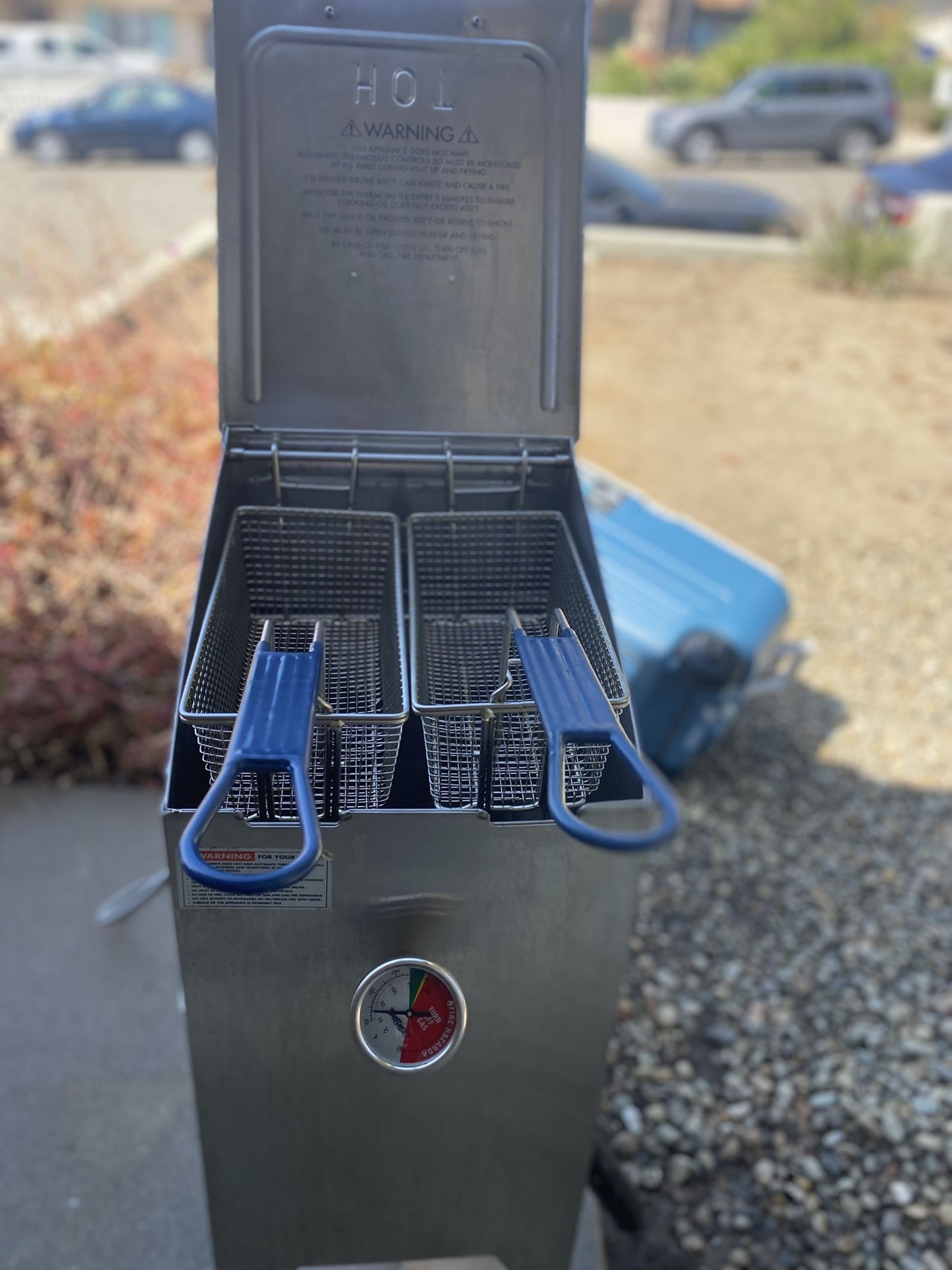 Outdoor Propan Fryer