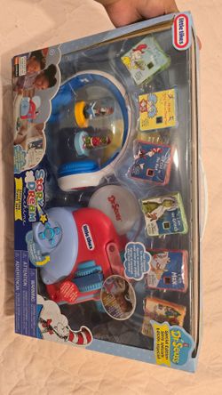 Little Tikes Story Dream Machine Dr. Seuss Special Edition Travel Set with Headphones & 6 Stories