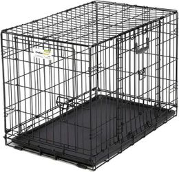 metal dog cage, 