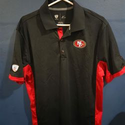 Nike Dri Fit San Francisco 49ers Polo Mens