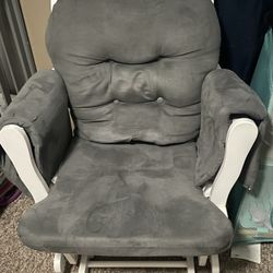 Grey Rocking Chair