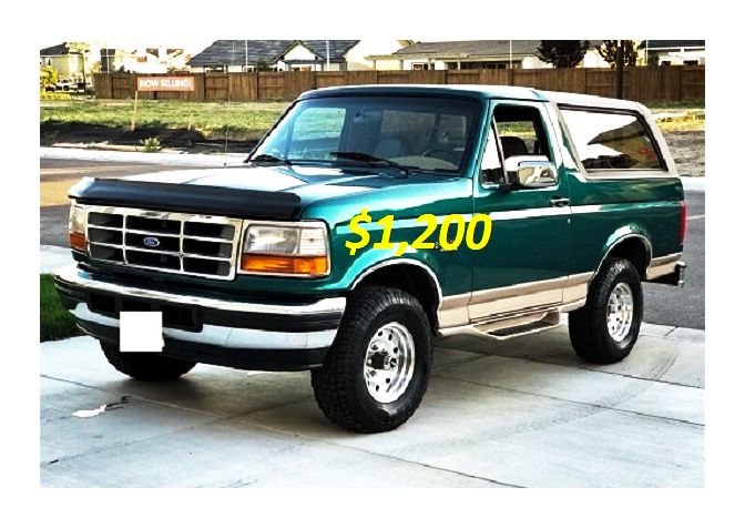 🍂$1200_1996 Ford Bronco.🍂
