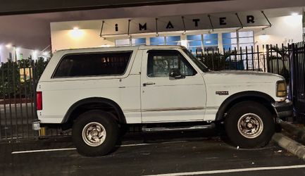 Ford Bronco 1989 to 92 and up OJ