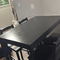 IKEA Black Dining Table