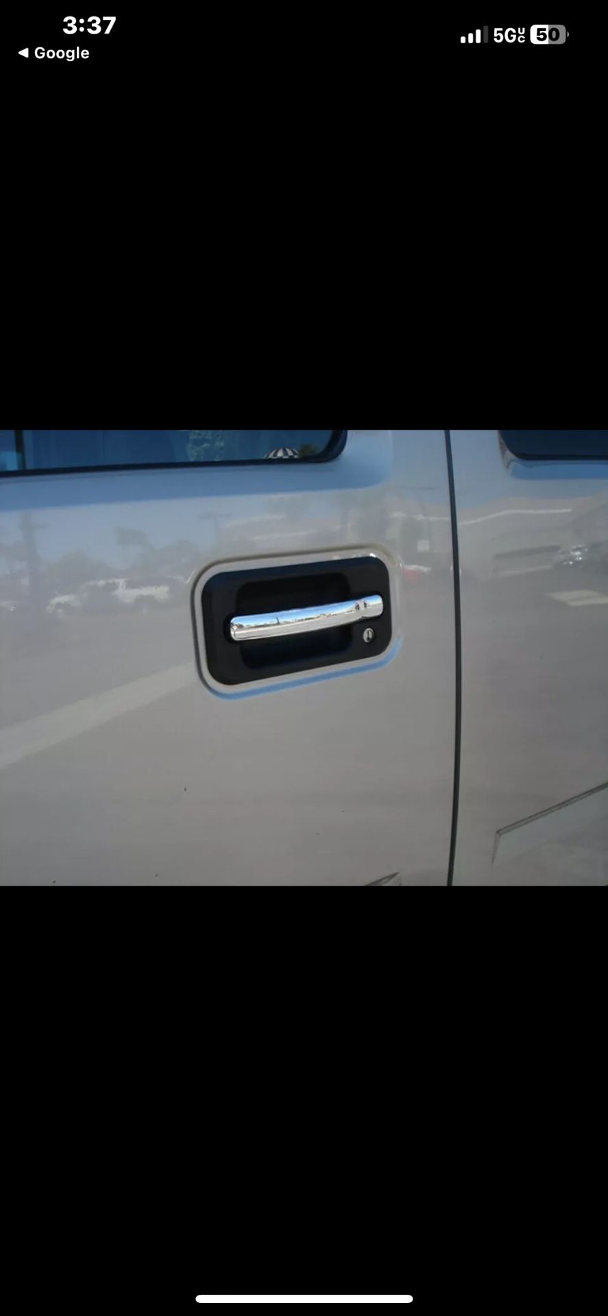 TFP 416L Door Handle Cover Trim 03-09 GMC Hummer Chrome
