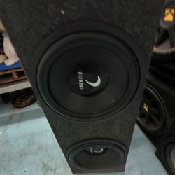 Diamond audio 12inch subwoofers with diamond audio amp