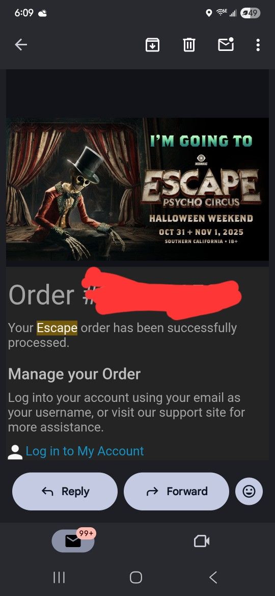 Escape Ticket