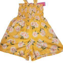 Zunie Romper Yellow Sundress