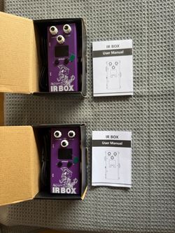 Leo jaymz IR loader/cab simulator Guitar Effects Pedal both $40