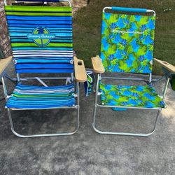 Tommy Bahama high Beach chairs
