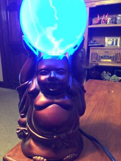 LumiSource Buddha electric lamp