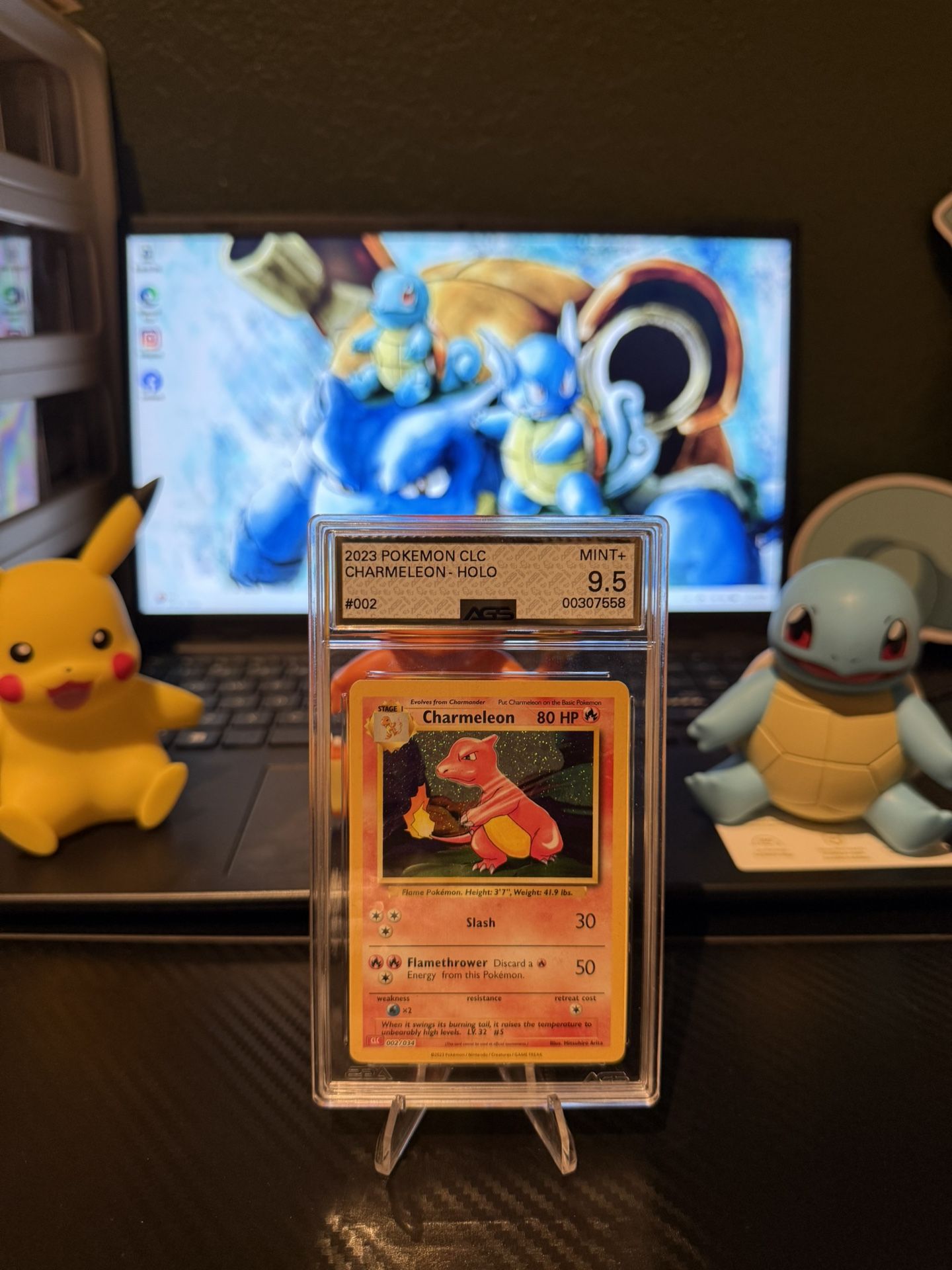 Charmeleon Holo Mint 9.5
