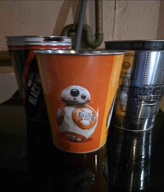 Movie Popcorn Tin ($10 a Piece)
