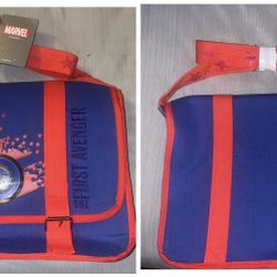 DISNEY PARKS Marvel Captain America: The First Avenger Messenger Bag (NWT)