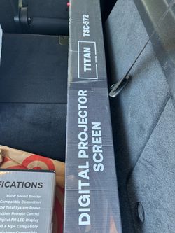 Titan projector screen
