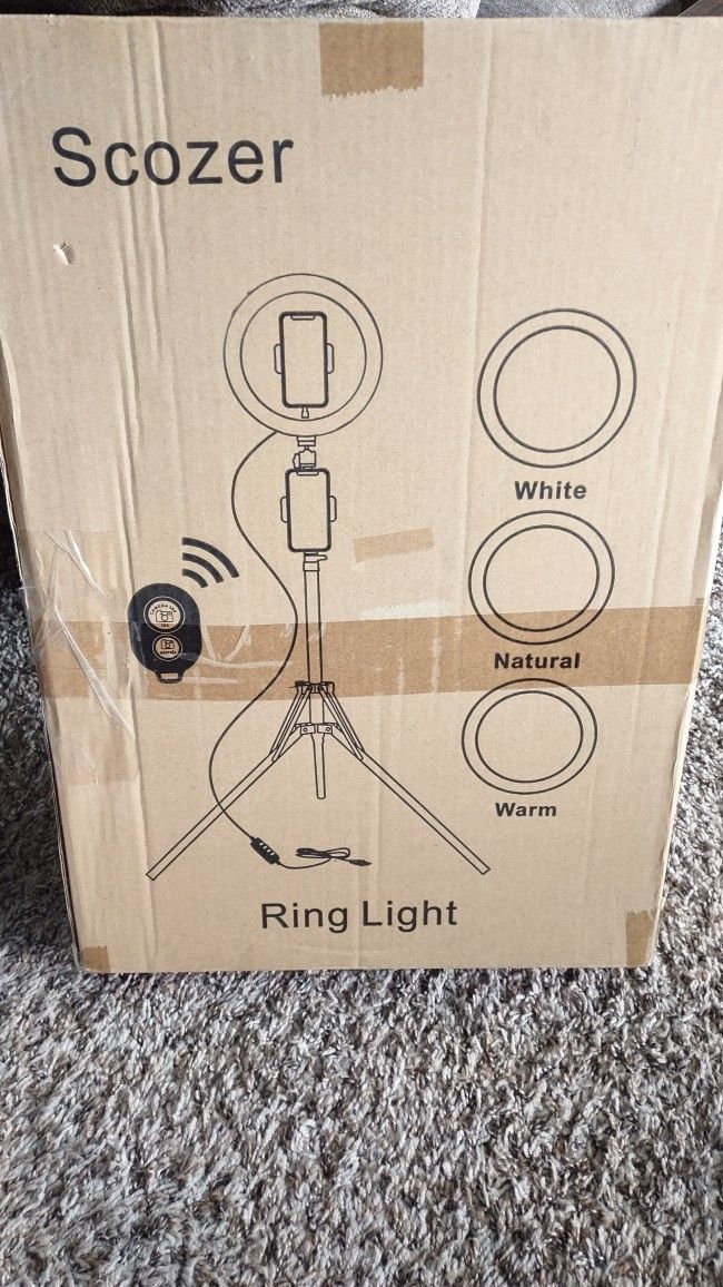 10 Inch Selfie Ring Light-Scozer